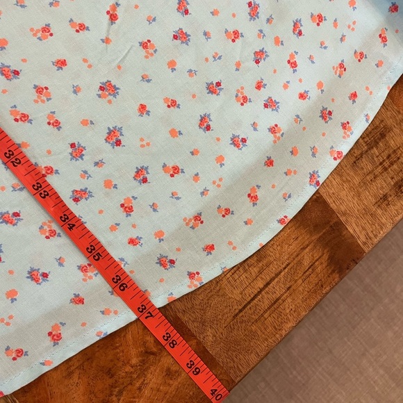 NWT Asos Crochet Mini Dress 14 Ditsy Floral Babydoll Cottage Coquette Patchwork - Picture 13 of 13